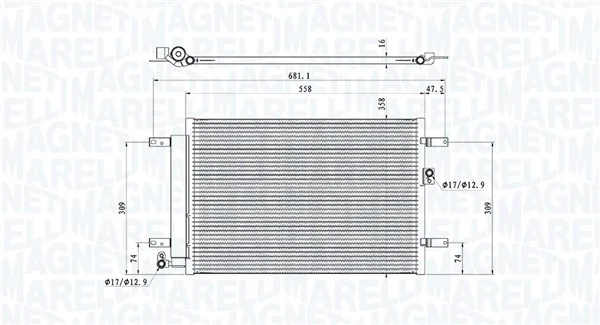 Condenser, air conditioning
